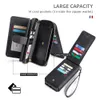 Brieftasche Leder Handyhüllen für iPhone XsMax 14 13 12 11 Pro Max 6 6s 7 8 Plus X Xs Xr Magnetische Geldbörse Business-Geldbörse