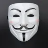 Party Masks V för Vendetta Masks Anonym Guy Fawkes Fancy Dress Adult Dräkt Tillbehör Plast Party Cosplay Masks