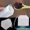 100Pcs/Lot Food GradeTea Bags 5.5 X 7CM Empty Scented Tea with String Heal Seal Filter Paper for Herb Loose Tea