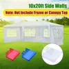 Tents And Shelters Oxford Cloth Party Tent Wall Sides Waterproof Garden Patio Outdoor Canopy 3x6m Sun Sunshade Shelter Tarp Sidewall Sunshad
