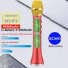 Livraison gratuite Microphone sans fil Bluetooth professionnel 20W Haut-parleur karaoké pour KTV Musique Chant Réunion Danse Android iOS Appareil intelligent