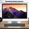 USB Kablolu Bilgisayar Hoparlör Bar Stereo Soundbar Subwoofer Müzik Çalar Bas Surround Ses Kutusu TV PC Laptop Için Smartphone Tablet MP3 MP4