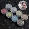 Kristal diamant nagelboorpoeder kleurrijke pailletten flits glitter glinsterende nail art poeders diy set