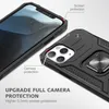 Car Mount Holder Magnetic Ring Case cases for iphone 14 13 12 Mini 11 Pro Max X XS XR 6 6s 7 8 Plus Shockproof Cover