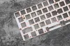 60 Алюминиевая механическая клавиатура, поддержка стекловолоконной пластины gk61 gk61s gh60, только опорная пластина, установленный стабилизатор LJ2009222198842