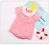 Vêtements tricotés nouveau-né fille coton barboteuses pour bébés pour garçons filles nouveau-né combinaison bébé garçon barboteuse 201027