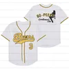 The Bad News Bears Movie Baseball Jersey 3 Kelly Lay 12 Tanner Boyle Chico's Bail Bonds Jersys Bo Peeps All Stitched White Black Gul