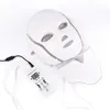 LED Facial Mask Beauty Skin Rejuvenation Photon Light 7 Colors Mask with Neck Therapy Wrinkle Acne Tighten Skin Tool