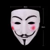 Masques de fête V pour Vendetta, déguisement anonyme Guy Fawkes, accessoire de Costume pour adulte, masque de Cosplay de fête en plastique 3894980