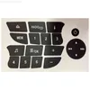 Inredning Prydnad Bil AC Dash Button Repair Sticker Auto Radio Audio Dash Knappar PVC Ersättningsknapp Decal Decor