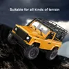 1:12 MN-90 RC Crawler Auto 2.4G 4WD Telecomando Big Foot Off-road Crawler Modello di Veicolo Militare RTR Camion di Controllo Remoto giocattoli