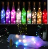 Guirlande lumineuse en liège pour bouteille de vin, 2M, 20 lumières LED, alimentée par batterie, pour fête, mariage, nouvel an, noël, Halloween, décoration de bar, lumières de bouteille