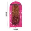 Boîtes de rangement Colons 1PC Extensions de cheveux Sac à perruques avec support de protection contre la poussière pour les accessoires de coiffure3990498