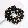 2020 mujer terciopelo Scrunchies anillo para el cabello mujeres niñas Cola de Caballo titular elástico bandas de goma para el cabello accesorios 13 colores