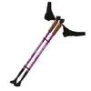 2 sztuk / partia Nordic Walking Sticks Camping Hiking Aluminium Regulowany Teleskopowy Alpenstock Trekking Polak Walking 220104