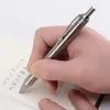 Solid Titanium Alloy Gel Ink Pen Vintage Bolt Action Writing Tool Stationeries Y2007096093794