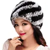 Beanie/Skull Caps Women Hat Plus Velvet Thickening Warm Knitted Female Cap Handmade Winter Skullies Plush Beanie All-match #BL51