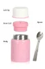 Çanta BPA-Ücretsiz Paslanmaz Çelik Vakum Termos Gıda Kavanoz Çorba Konteyner Öğle Yemeği Kutusu Çocuklar Için Torbalar 350 ml LJ201218