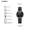 Sinobi New Arrivic Classic Women Watches Black/Golden Luxury Simple Stainless Bracelet Watch Ladies Wristwatch Reloj Mujer T200420