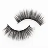 3 Pairs 3D Imitation Mink Hair Eyelash Nature Bushy Crossing Lashes Individual Strip Thick Lash Fake Eyelashes Makeup Tools Pestanas De Pelo De Vison