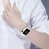 새로운 저항 소프트 실리콘 케이스 Apple Watch Iwatch Series 1 2 3 4 커버 전체 보호 케이스 42mm 38mm 40mm 44mm 밴드 액세서리