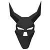 3D Corner Skull Devil Devil Máscara de papel Máscara Diy Masculina Cara entera Horror Paquete de Halloween Maquillaje de fiesta Accesorios de decoración del hogar Y208423425