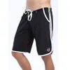 Mäns Shorts Partihandel - WJ Brand Clothing Casual Man Bomull Andningsbar G-Strängar Jocks Straps Inom Kort Comfy Solid Summer Style Black 1
