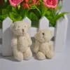 100pcs Kawaii Small Joint Teddy Bears Stuffed Plush With Chain,6CM Toy Teddy-Bear Mini Bear Ted Bears Plush Toys Gifts