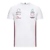 Brand Luxury Men's t Shirt F1 Lewis Hamilton T-shirts Formula One Polo Pit Grand Prix Motorcycle Fast Dry Riding Team Work Clothes 2xso