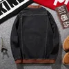 Jaquetas dos homens 2021 homens moda preto algodão moto jeans masculino streetwear casual slim denim jaqueta casaco plus tamanho 7xl 8xl