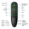 Q6 Pro Voice Remote Controlers 2.4G Wireless Air Mouse avec gyroscope rétro-éclairé IR Learning pour Android TV Box h96 x96 max plus T95 TX3