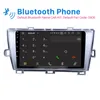 9 Zoll Android Auto Video GPS Navigation für 2009-2013 Toyota Prius LHD mit Bluetooth Wifi Mirror Link USB Lenkung