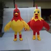 2019 Fabriks Hot Rooster Mascot Kostym Kuk Kostym Halloween Jul Rolig Animal Chicken Mascot Kläder Vuxen Storlek