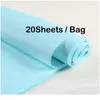 Paper Products 20sheets/bag Tissue Paper Flower Gift Packaging Home Decoration Festive & Party Wedding Diy Packing jllLmj