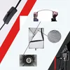 Freeshipping Fotoğraf Stüdyosu LED Softbox Aydınlatma Kiti Boom Kol Arka Plan Destek Standı 3 Renk Yeşil Arka Plan Fotoğraf Video Çekim