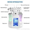 6 I 1 Bio Water Dermabrasion Crystal Microdermabrasion Diamond Hydro Facial Machine Spa Facial Pore Cleaning Device