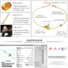 Lamoon mignon Bee 925 Bracelet en argent sterling Femme Love Citrine Gemstones Bijoux Bijoux de créateurs plaqués or 14K LMHI002 CX2009600357