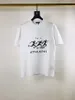 diseñador para hombre primavera verano paris letras corriendo impresión camiseta camiseta moda sudaderas con capucha hombres mujeres casual algodón camisetas negro blanco gris