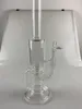 bottiglia di bong in vetro narghilè Recycler 18mm piattaforme petrolifere per tubi da fumo
