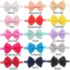 15 Stuks 5 inch Rose Bloem Kant Lint Kids Meisjes Haarelastiekjes Hoofdbanden Zachte Elastische Grote (10 CM BOWS) LJ201226