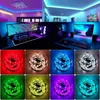 1M 2M 5M RGB LED bande lumières SMD5050 Flexible USB pas LED étanche bande de lumière rétro-éclairage bande 5V LRibbon bandes LED pour chambre W2239j