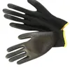 Дышащие рабочие перчатки, нейлоновые перчатки для защиты труда, антимасляные, антифрикционные, противоскользящие, защита от порезов в саду328q