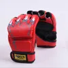 Fitness Wolf Tiger Clip Boxing Перчатки MMA Karate Kick Muay Thai Половина Палец Спортивные Обучение В наличии DHL A59