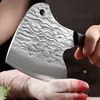Xituo Dövme Çelik Mutfak Bıçağı Kesme Kıyılmış Kaburga Balık Dilim Chop Tavuk Şef Özel Bıçaklar Doğal Wenge Ahşap