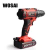 Wosai 20v Cordless Drill Electric Screwdriver Mini Wireless Power Driver DC Lithiumion Batteri 38 tum 2 Speed ​​4,8 Y200323
