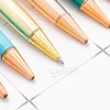 Quicksand Ballpointゴールドパウダーボールペンが見事なカラフルなメタルクリスタルペンの学生のオフィスシグネチャーペンフェスティバルギフトBH5848 TYJ