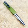 ut121 121 trasparente tanto D / E lama doppia azione tattico autotf coltello pieghevole edc coltelli da campeggio coltelli da caccia natale