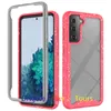 Para Samsung S20 S21 Plus Ultra Note 20 Casos de Telefone Celular Híbrido Camada Dupla Dual Soft TPU e Dura PC Protetora Proteção à Prova de Captura de Armadura Fit Galaxy A32 A52 A12 A42 A22 5G