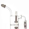 Haishahs 6 cali Mini Dab Rigs Czarno-biały Elbow Bong Heady Szkło z akcesoriami do palenia Bongs