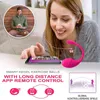 NXY wibratory Seksspeeltjes Bluetooth Dildo Wibrator Voor Vrouwen Draadloze App Aftstandsbenening Dragen Vibraterende Slipje Speelgoed Voor1209